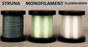 Najlon za ribanje - monofilament, struna i fluorokarbonski