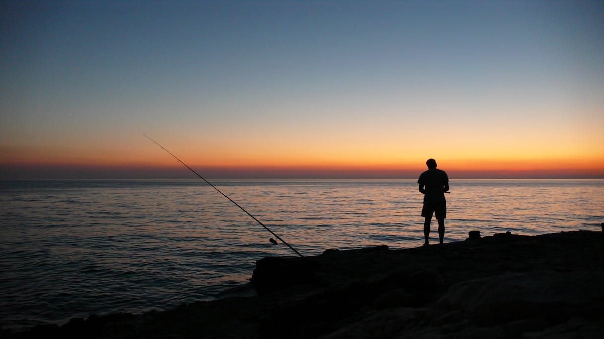 shore fisherman