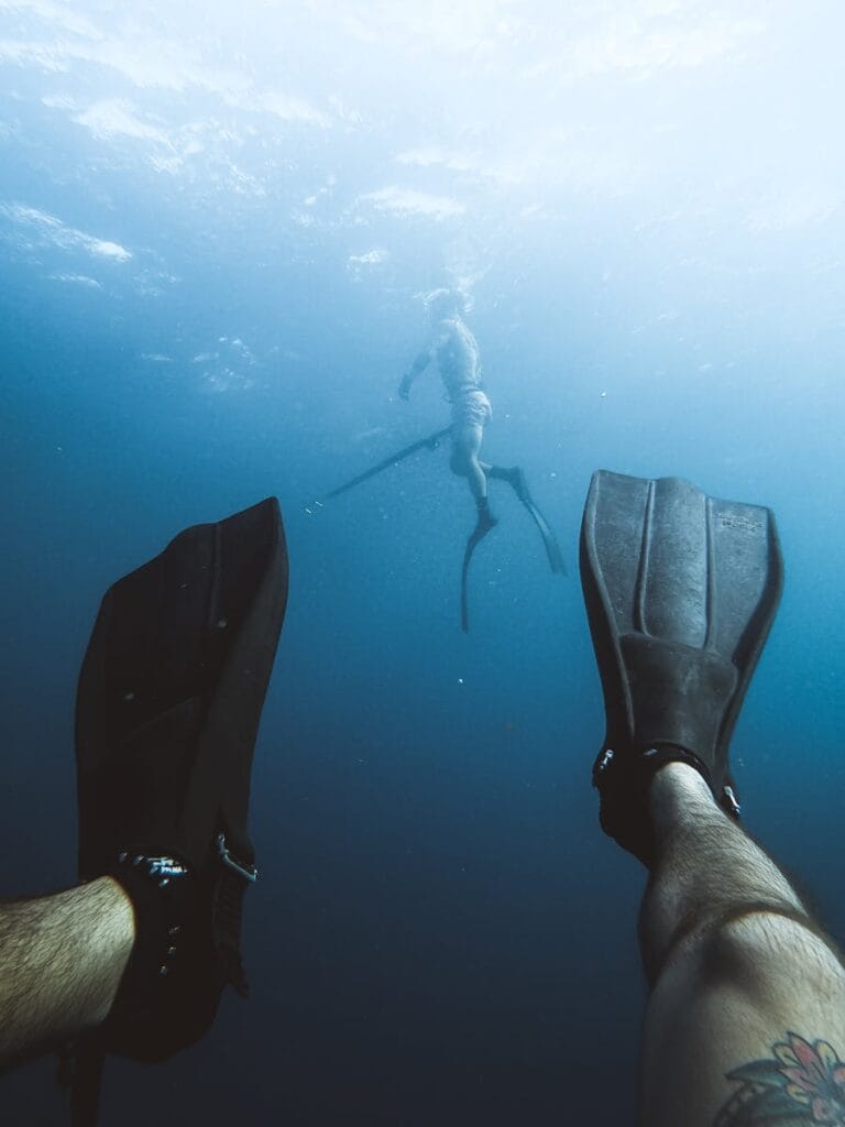 spearfishing tips Adriatic – diving with a partner