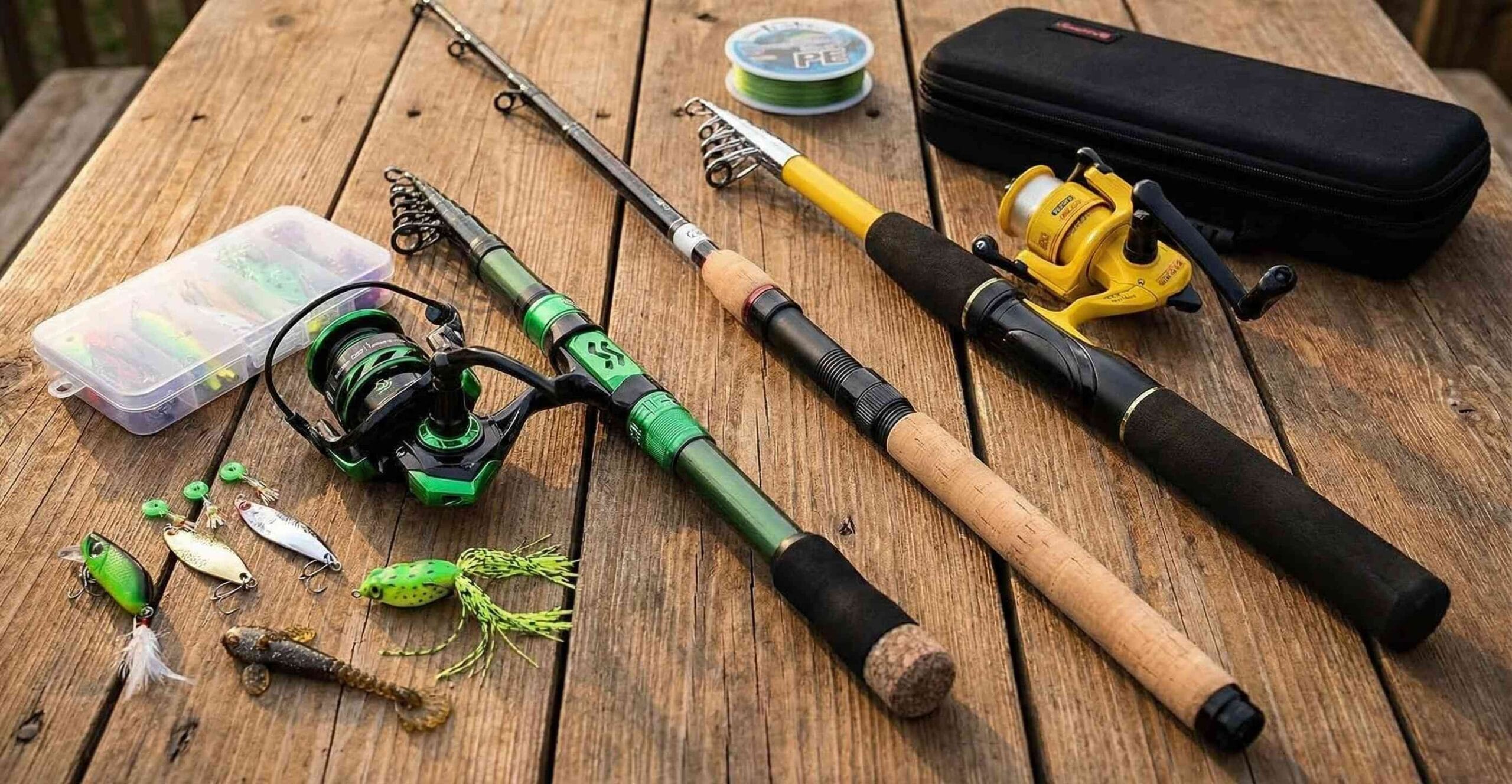 Best telescopic fishing rods on Amazon